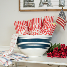 Blue Stripe Bowl