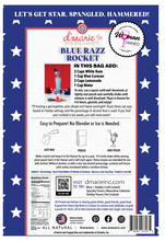 Blue Razz Rocket Craft Cocktail Slush Mix