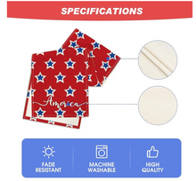 Red Stars America Table Runner (13" x 72")
