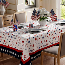 Stars 4th of July Square Tablecloth (60" x 60")