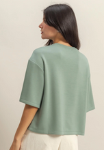 Scuba Drop Shoulder Everyday Basic Top