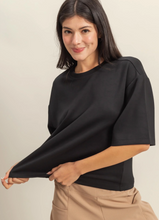 Scuba Drop Shoulder Everyday Basic Top