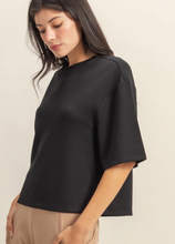 Scuba Drop Shoulder Everyday Basic Top