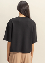 Scuba Drop Shoulder Everyday Basic Top