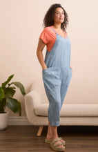 Tencel Jumpsuit w/ Large Patch Pockets