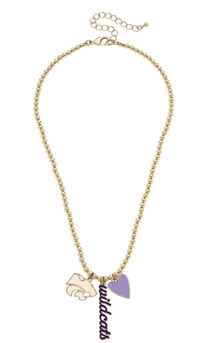 K-State Charm Necklace