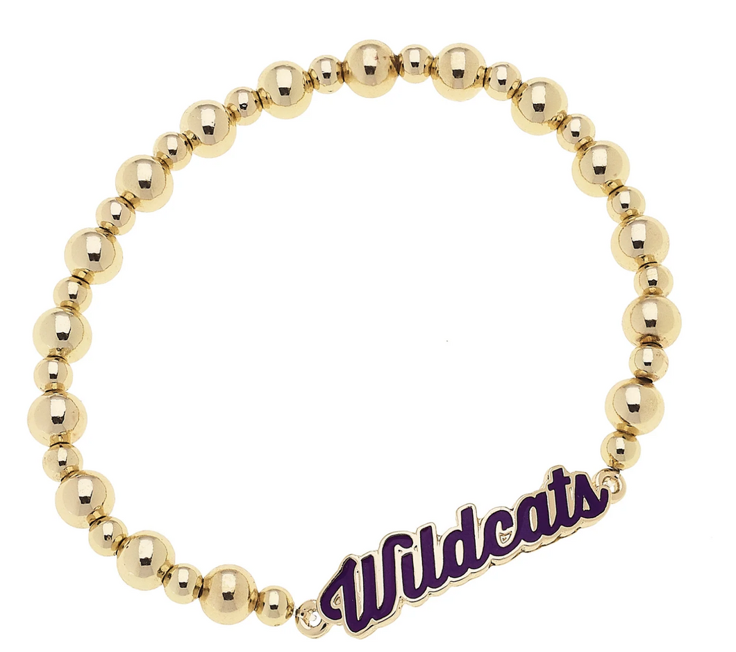 Wildcats Stretch Bracelet
