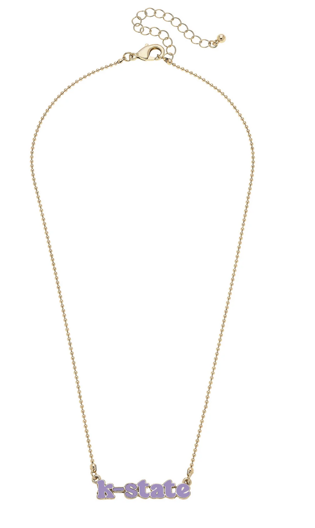 K-State Lavender Necklace
