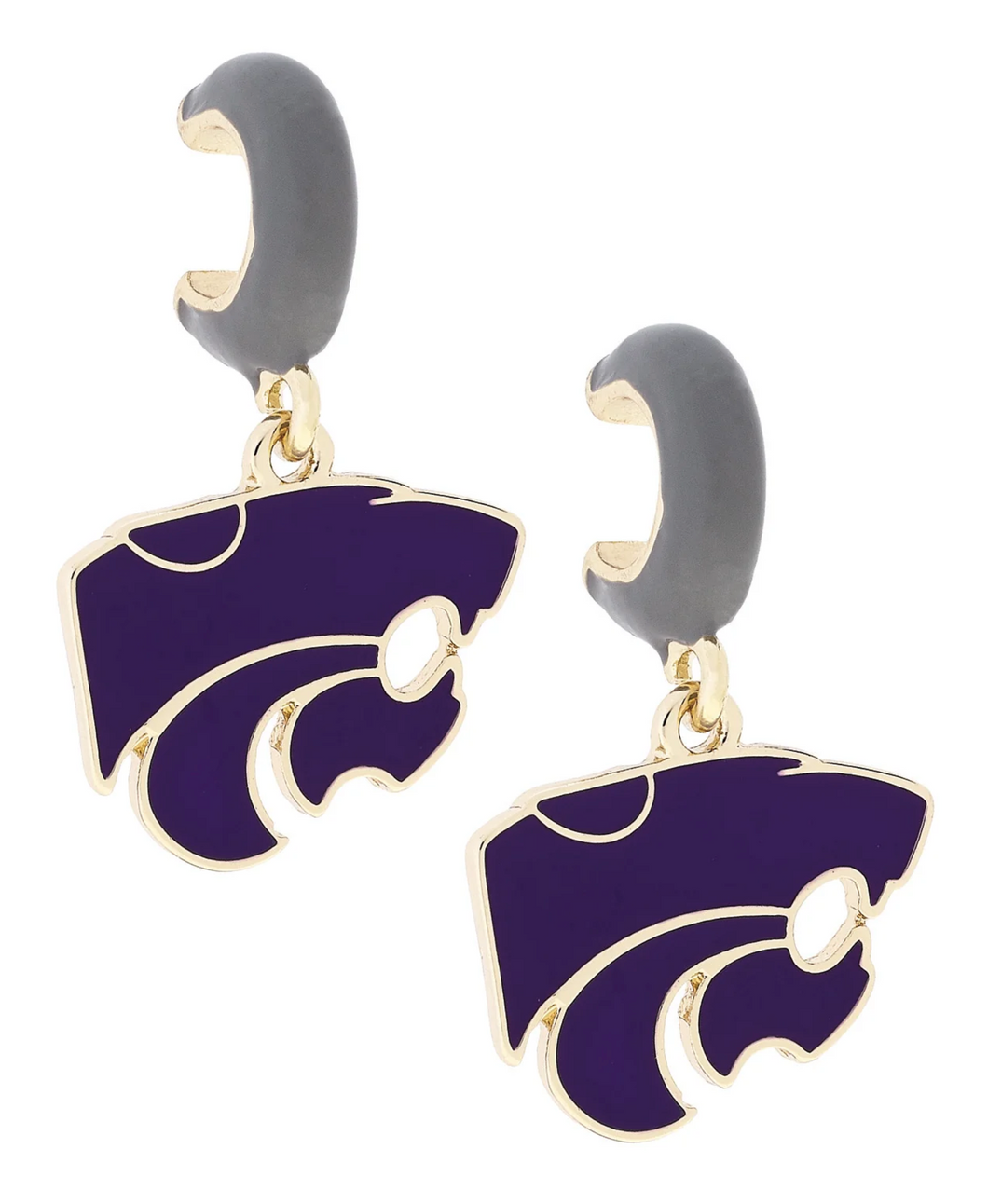 Powercat Huggie Earrings