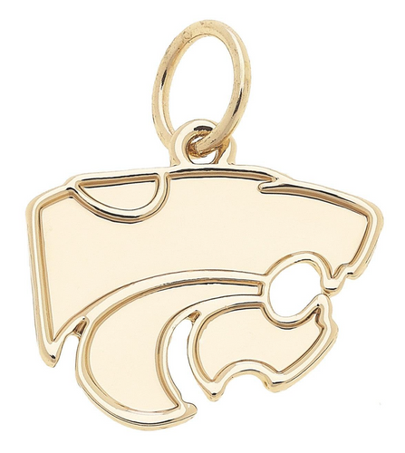 Gold Powercat Charm