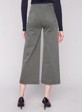 Patch Pocket Flare Twill Pants - Spruce