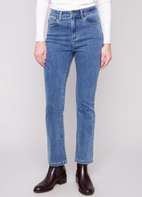 Bootcut Stretch Denim Pants - Medium Blue