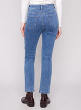 Bootcut Stretch Denim Pants - Medium Blue