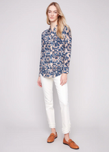 Printed Button-Up Shirt - Cavolo