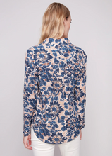 Printed Button-Up Shirt - Cavolo