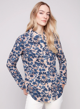 Printed Button-Up Shirt - Cavolo