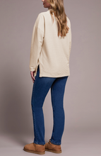 Funnel Neck Tunic w/ Side Slits