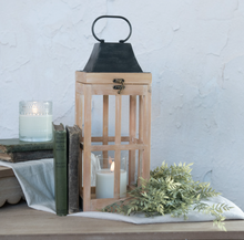 16" Black Handle Lantern