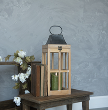 16" Black Handle Lantern