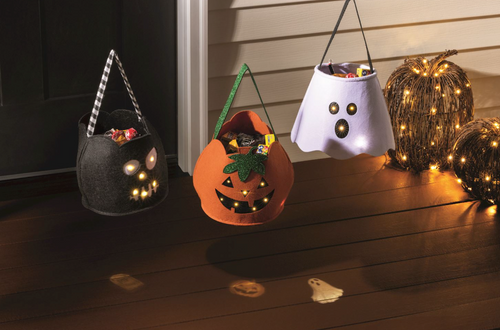 LED Trick or Treat Bucket