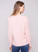 Basic V-Neck Sweater - Heather Ballet