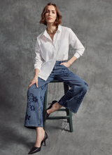 Loose Poplin Shirt - White