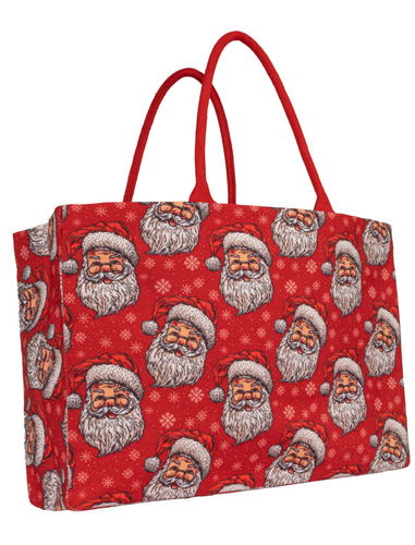 Simply Southern Santa Tote Bag