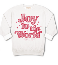 Simply Southern Joy to the World Crewneck