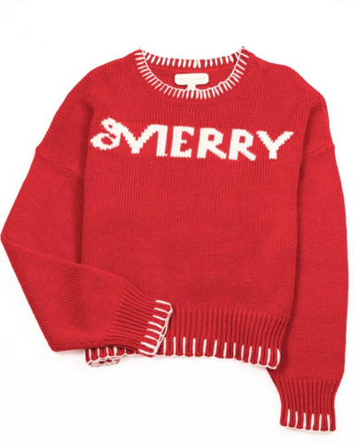 Simply Southern Merry Sweater