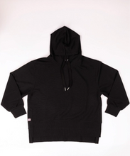 Simply Southern Ribbed Hoodie (Black)
