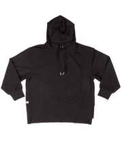 Simply Southern Ribbed Hoodie (Black)