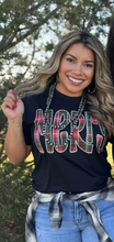 Merry in Red & Green Plaid Tee