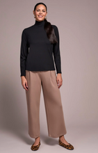 Long-Sleeve Turtle Neck Top