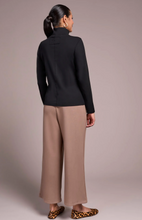 Long-Sleeve Turtle Neck Top