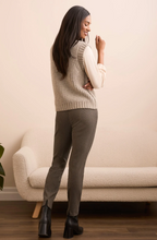 Cozy Sleeveless Knit Vest w/ Hidden Buttons