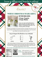 White Christmas Margarita Craft Cocktail Slush Mix