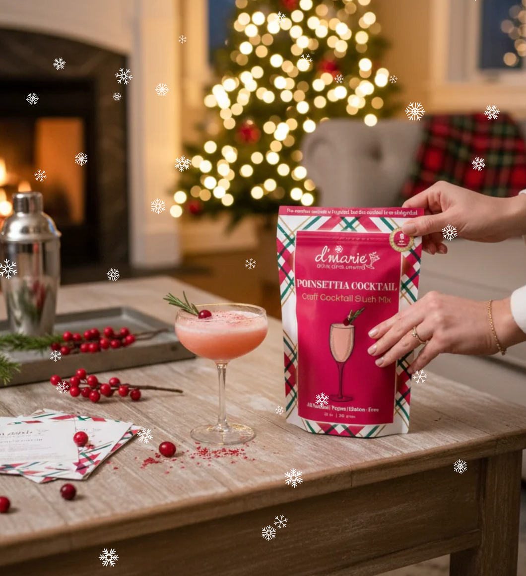 Poinsettia Craft Cocktail Slush Mix