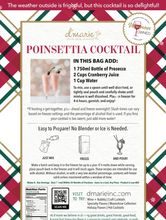Poinsettia Craft Cocktail Slush Mix