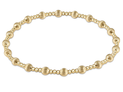 Dignity Sincerity Pattern 4mm Bead Bracelet