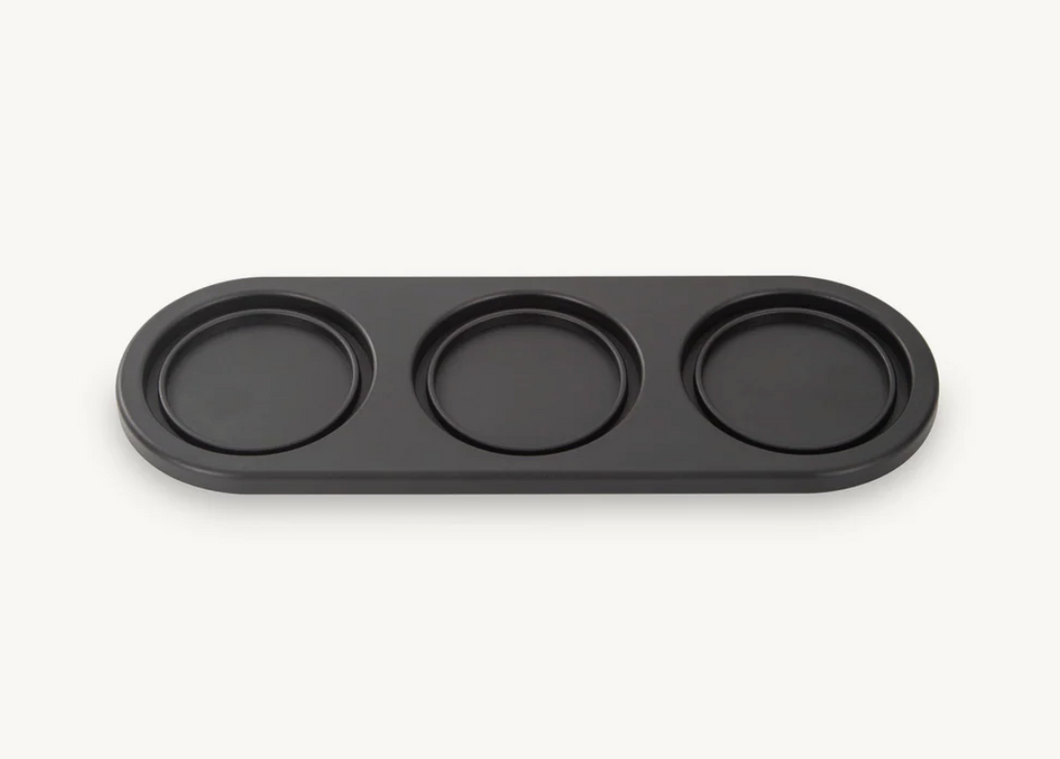 FinaPod Black Trio Stackable Tray