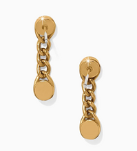 Trust Life Post Drop Earrings