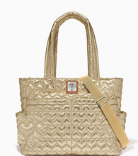 Kameron Metallic Utility Tote (Gold)