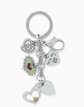 One Heart Color Key Fob