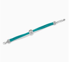 Mosaic Cerrillos Leather Bracelet (Turquoise)