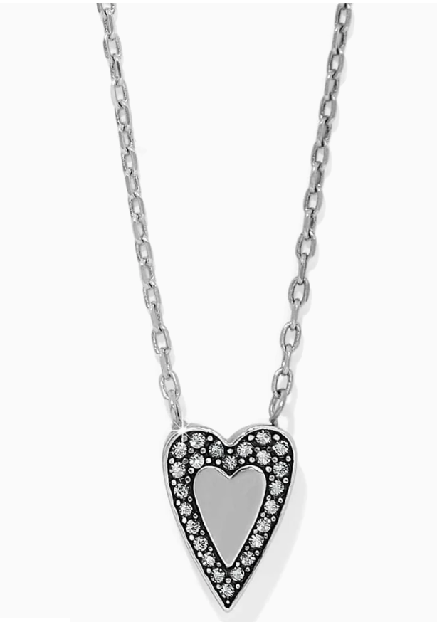 Love Messages B Bold Reversible Necklace