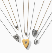 Love Messages B Bold Reversible Necklace