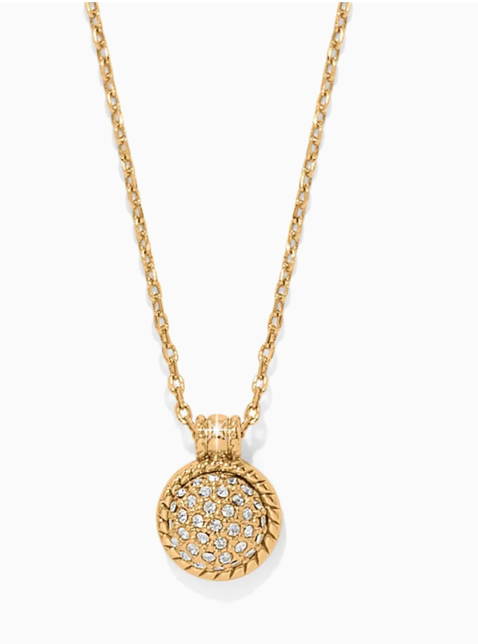 Illumina Celeste Dome Necklace (Gold)