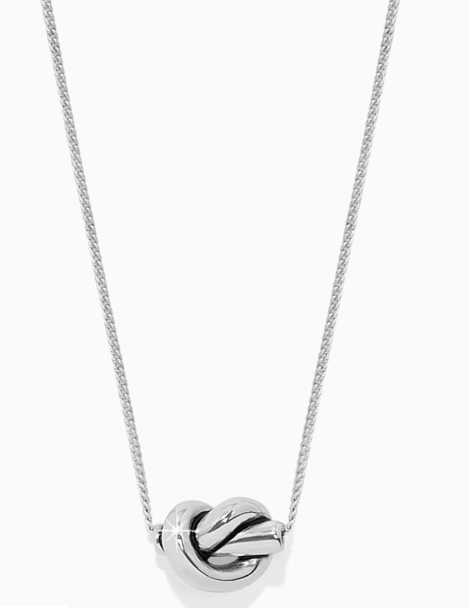 Interlok Single Knot Mini Necklace