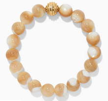 Contempo Nuevo Rosado Mother Of Pearl Stretch Bracelet