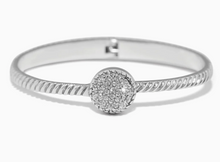 Illumina Celeste Dome Hinged Bangle